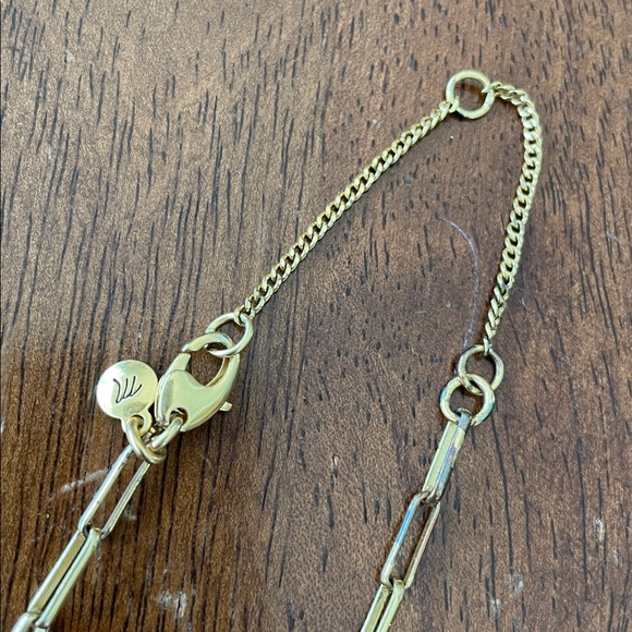 Madewell Enamel Daisy Coin Necklace Set (Rusty Torch) - Picture 9 of 11